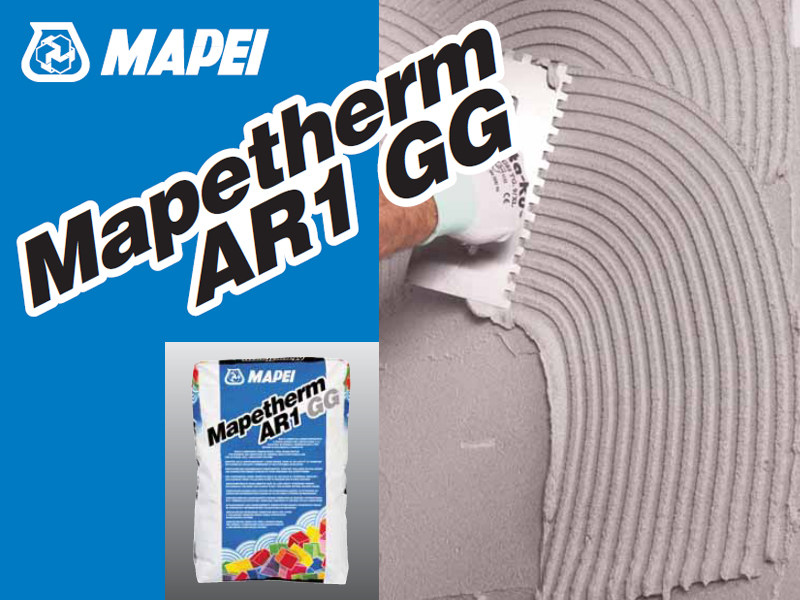 MAPETHERM AR1 GG MAPEI - 10 sacchi da 25 kg - Incollaggio pannelli cappotto.