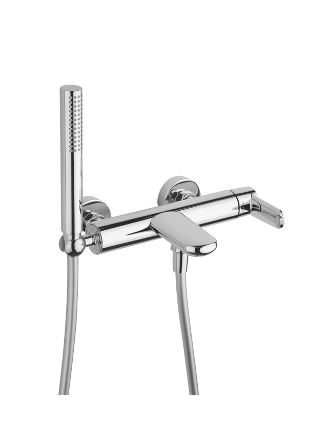 RUBINETTO MISCELATORE VASCA FRISONE TERRA. Made in Italy