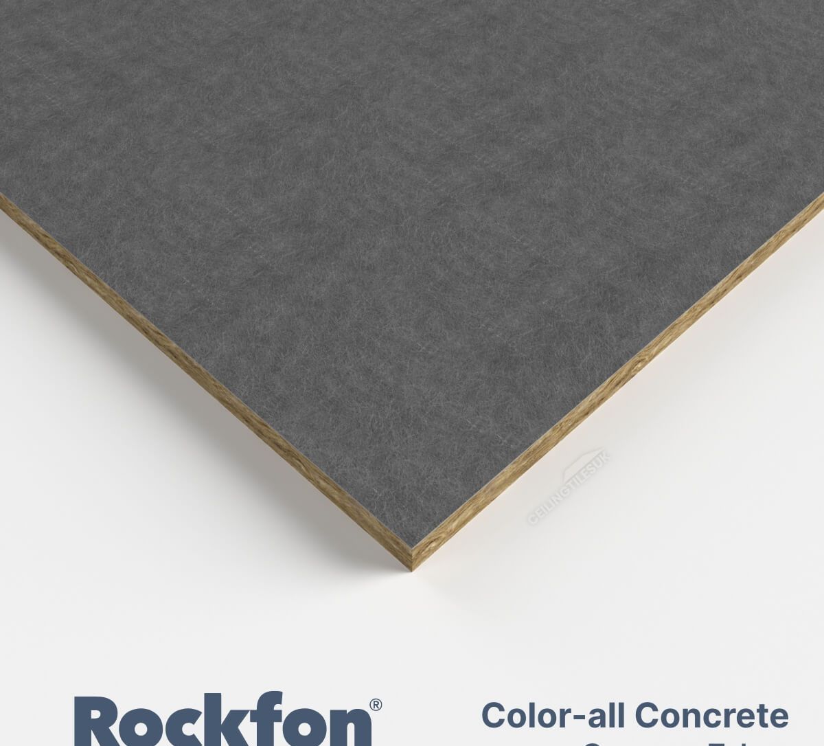 CONTROSOFFITTO ROCKFON COLORAL GRIGIO 06. Bancale 86,4 mq. Pannello cm 60x60