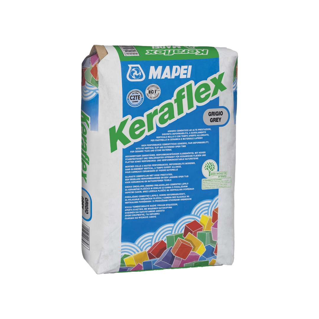 KERAFLEX MAPEI - 10 sacchi da 25 kg - Adesivo cementizio piastrelle ceramica